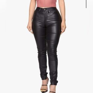 Black “ Leather” Pants